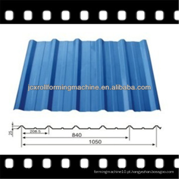 1000 trapezoidal telha formando máquina / máquina de formação de azulejos de alumínio